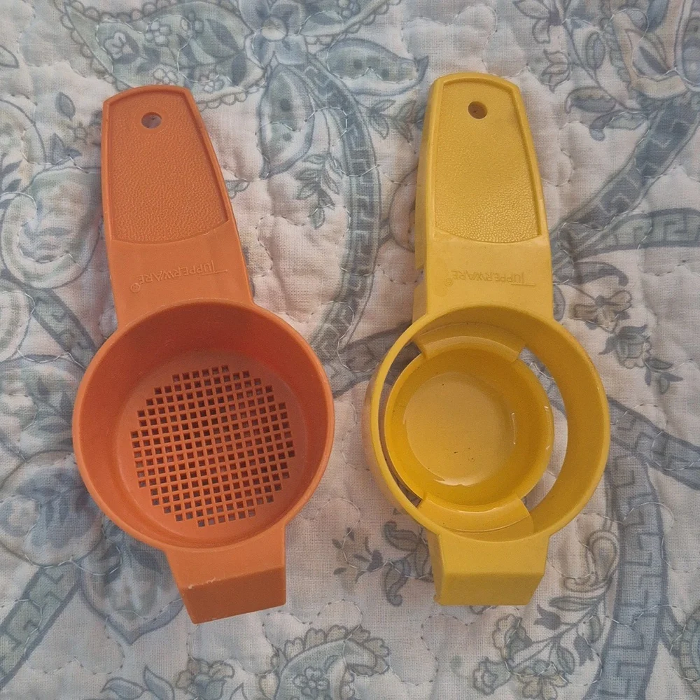 Tupperware Assortment Sifters Egg Seperator Melon Baller
